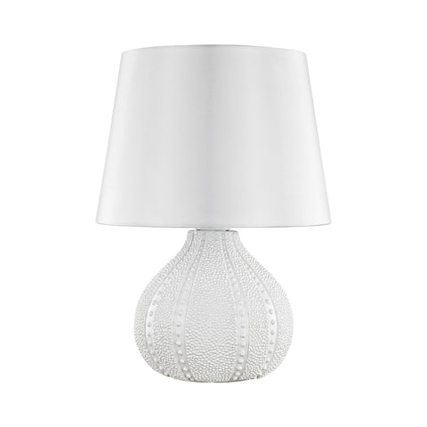 Aruba Outdoor Table Lamp With Pure White Shade