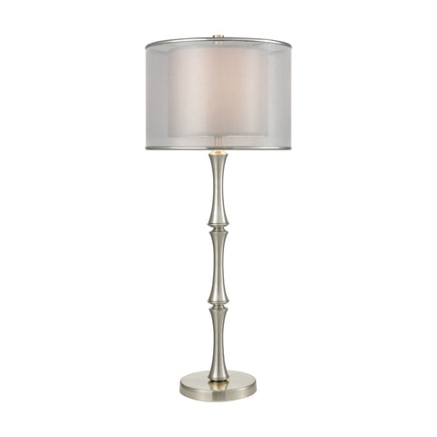 Palais Princier Satin Nickel Table Lamp