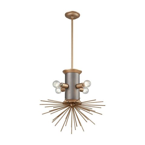 Lucy Spike Four Light Pendant