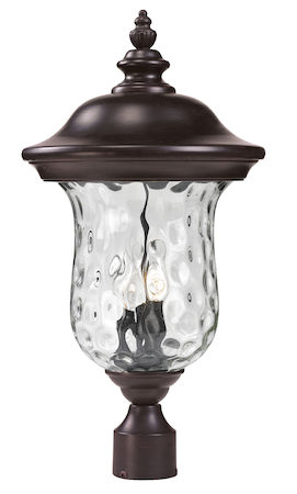 Z-Lite Armstrong Outdoor Post Light 533PHB-RBRZ