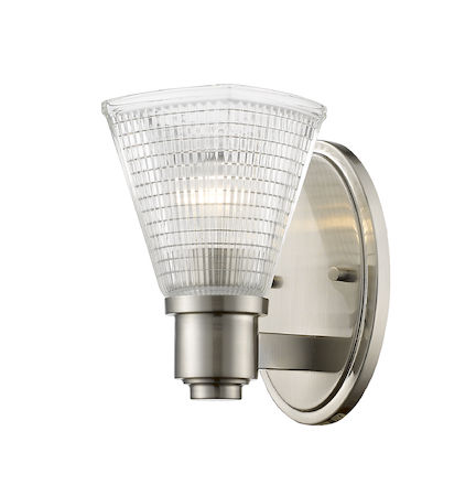 Z-Lite Intrepid 1 Light Wall Sconce 449-1S-BN
