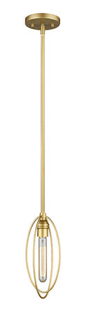 Z-Lite Persis 1 Light Mini Pendant 3000MP-SG