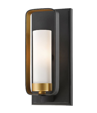 Z-Lite Aideen 1 Light Wall Sconce 6000-1S-BZGD