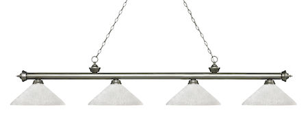 Z-Lite Riviera 4 Light Island/Billiard Light 200-4AS-AWL14