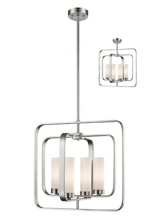 Z-Lite Aideen 4 Light Pendant 6000SFC-BN