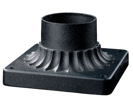 Z-Lite Pier Mounts Outdoor Pier Mount PM-BK