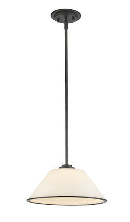 Z-Lite Jarra 1 Light Mini Pendant 432MP13-BRZ