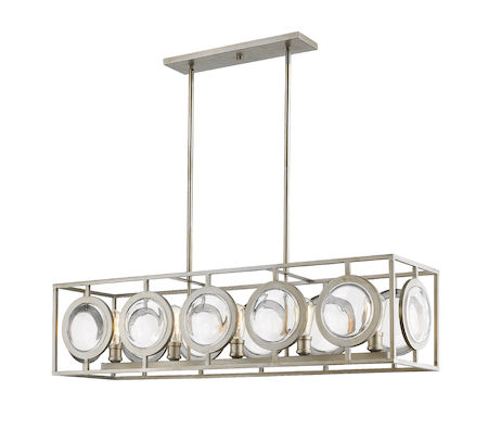 Z-Lite Port 5 Light Pendant 448-44AS