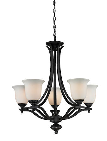Z-Lite Lagoon 5 Light Chandelier 703-5-MB