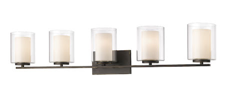 Z-Lite Willow 5 Light Vanity Light 426-5V-OB