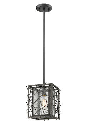Z-Lite Stanwood 1 Light Mini Pendant 8000MP-BRZ