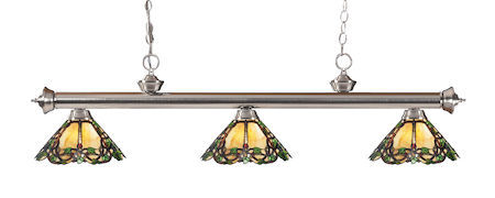 Z-Lite Riviera 3 Light Billiard Light 200-3BN-Z14-37