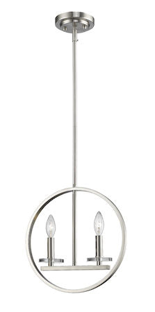 Z-Lite Verona 2 Light Mini Pendant 2010MP-BN