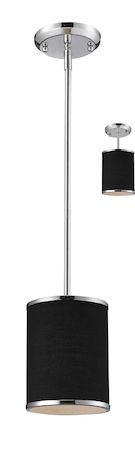 Z-Lite Cameo 1 Light Convertible Pendant 168-6