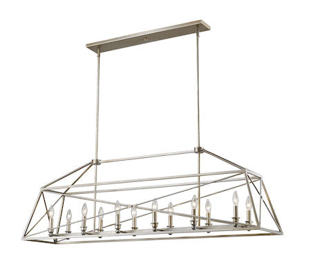 Z-Lite Tressle 12 Light Pendant 447-56AS