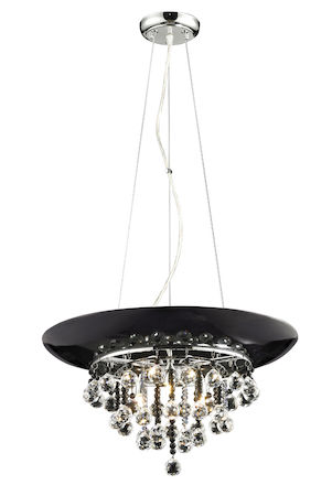 Z-Lite Nines 3 Light Crystal Pendant 881P-CH
