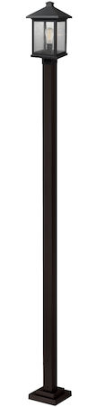 Z-Lite Portland 1 Light Outdoor Post Light 531PHBS-536P-ORB
