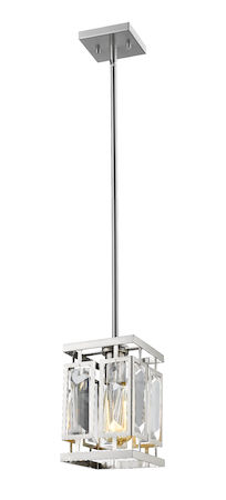 Z-Lite Mersesse 1 Light Mini Pendant 6006MP-BN