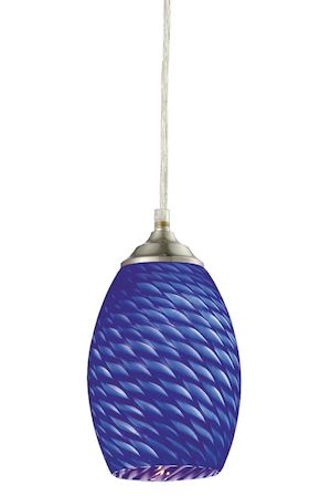 Z-Lite Jazz 1 Light Mini Pendant 131B-BN