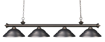 Z-Lite Riviera 4 Light Billiard Light 200-4OB-SOB