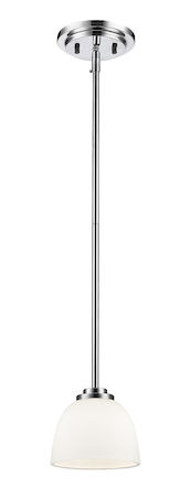 Z-Lite Ashton 1 Light Mini Pendant 443MP-CH