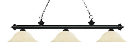 Z-Lite Riviera 3 Light Billiard Light 200-3MB-GM16