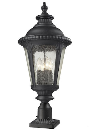 Z-Lite Medow Outdoor Pier Mount 545PHB-BK-PM
