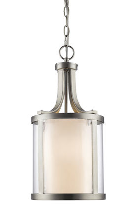 Z-Lite Willow 3 Light Pendant 426-3-BN