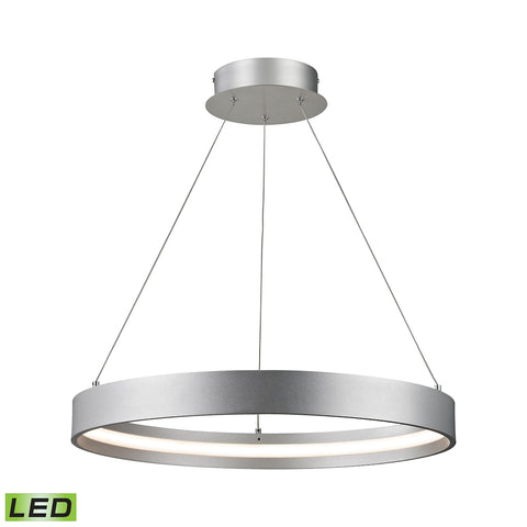 Galleria 30 Watt Small LED Pendant In Aluminum