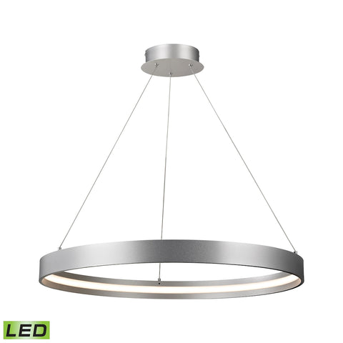 Galleria 42 Watt Large LED Pendant In Aluminum