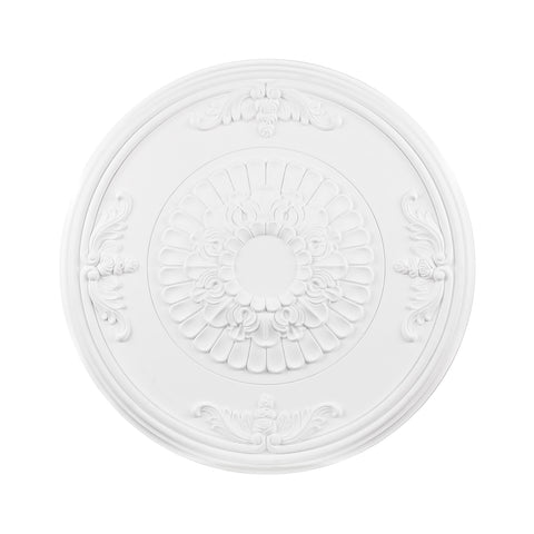 Harrington 27-Inch Medallion In White
