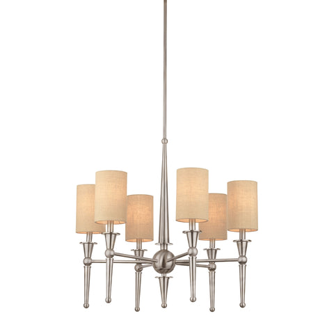 ALLURE chandelier Brushed Nickel 6x40W