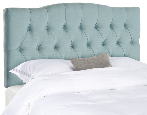 Safavieh Axel Sky Blue Tufted Headboard -  Full MCR4681D