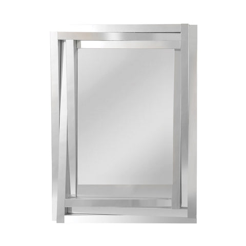Tiverio Geometric Sloping Glass Frame Mirror