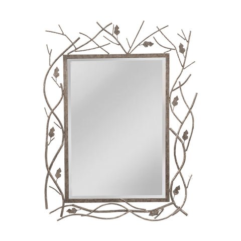 Twig And Leaf Mirror