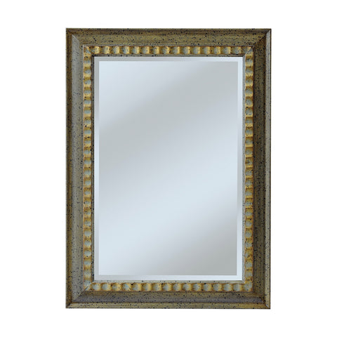 Carved Ripple Pattern Frame GIVes This Model A Casual Look