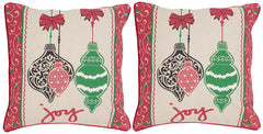 Safavieh Keepsakes Pillow -Pil958A-1818-Set2 PIL958A-1818-SET2