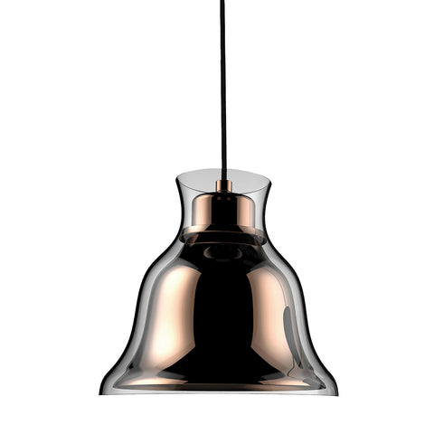 Bolero 1 Light Pendant In Copper - Includes Recessed Lighting Kit