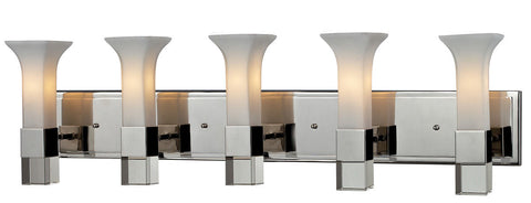 Z-Lite Lotus 5 Light Vanity Light 611-5V-CH