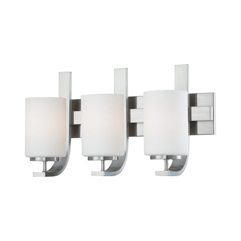 PENDENZA wall lamp Brushed Nickel 3x100
