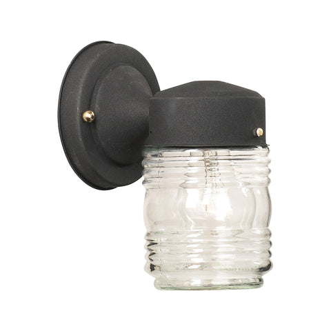 PARK AVENUE wall lantern Black 1x75W 120