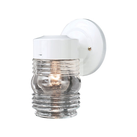 PARK AVENUE wall lantern Matte White 1x