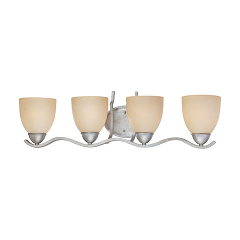 TRITON wall lamp Moonlight Silver 4x100