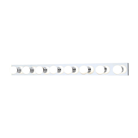 VANITY STRIPS wall lamp Chrome 8x100W