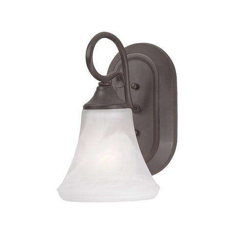 ELIPSE wall lamp Painted Bronze 1x100W