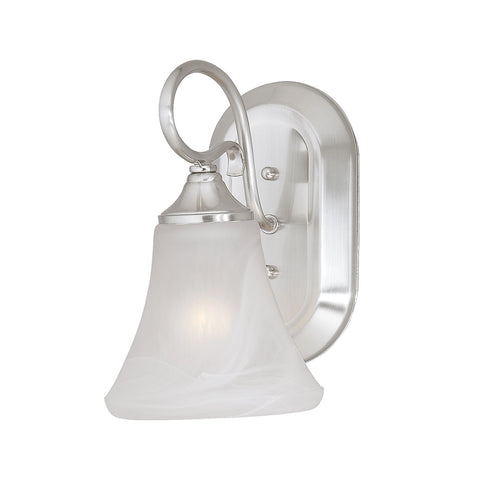ELIPSE wall lamp Brushed Nickel 1x100W