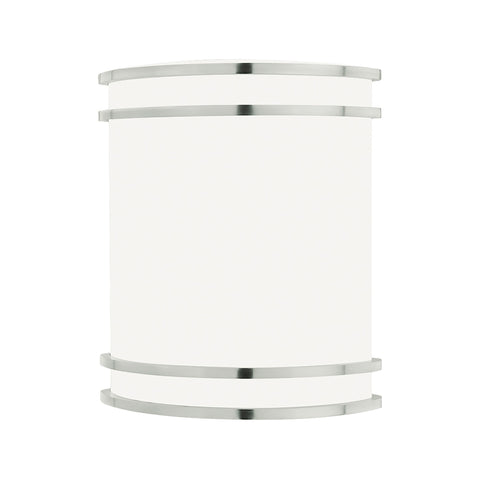 PARALLEL wall lamp Brushed Nickel 1x26W