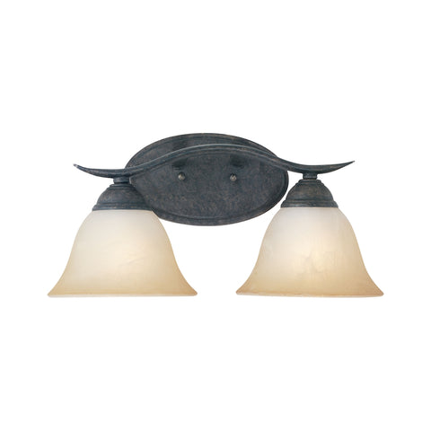 PRESTIGE wall lamp Sable Bronze 2x100W