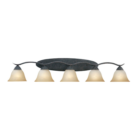 PRESTIGE wall lamp Sable Bronze 5x100W
