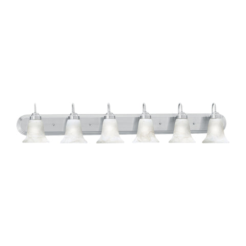 HOMESTEAD wall lamp Brushed Nickel 6x100